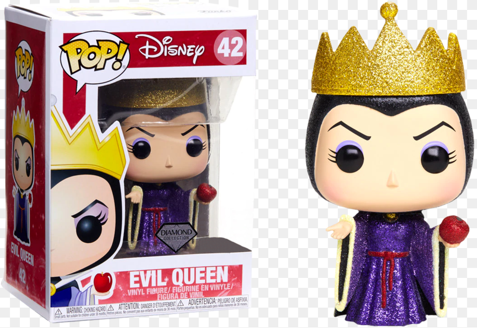 Funko Snow White Evil Queen Funko Pop, Doll, Toy, Face, Head Free Png Download