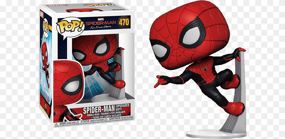 Funko Spider Man Far From Home, Robot, Ball, Football, Soccer Png
