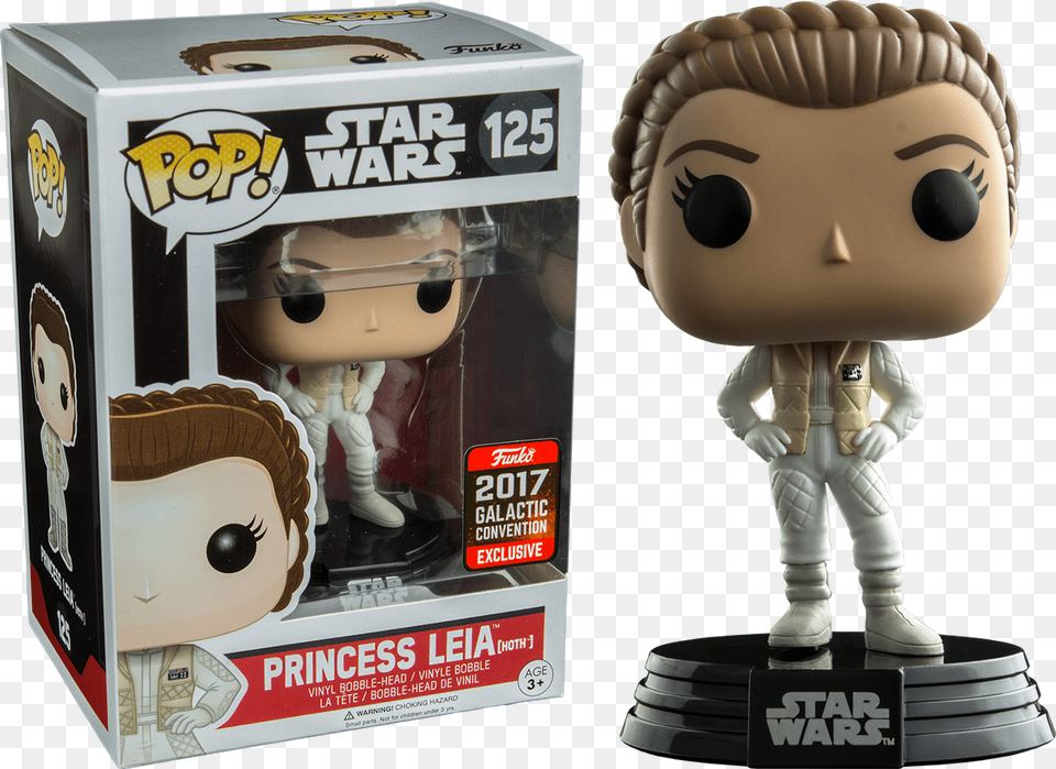 Funko Star Wars Leia, Figurine, Person, Baby, Face Png Image