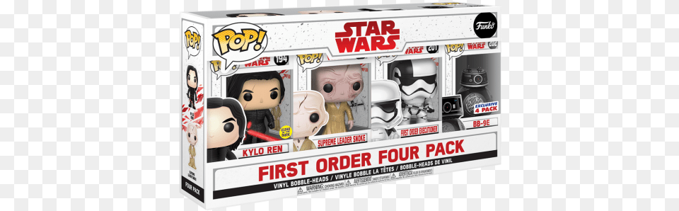 Funko Star Wars Rebel Four Pack, Toy, Plush, Publication, Person Free Png