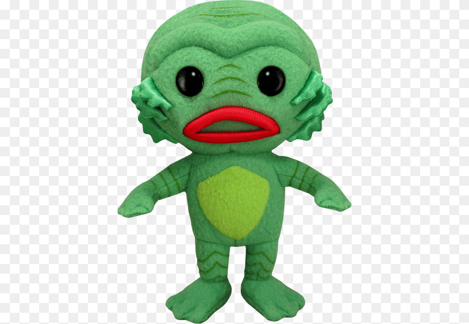 Funko The Creature From The Black Lagoon Plush Doll Universal Little Monsters Plush, Green, Toy, Alien, Teddy Bear Free Png