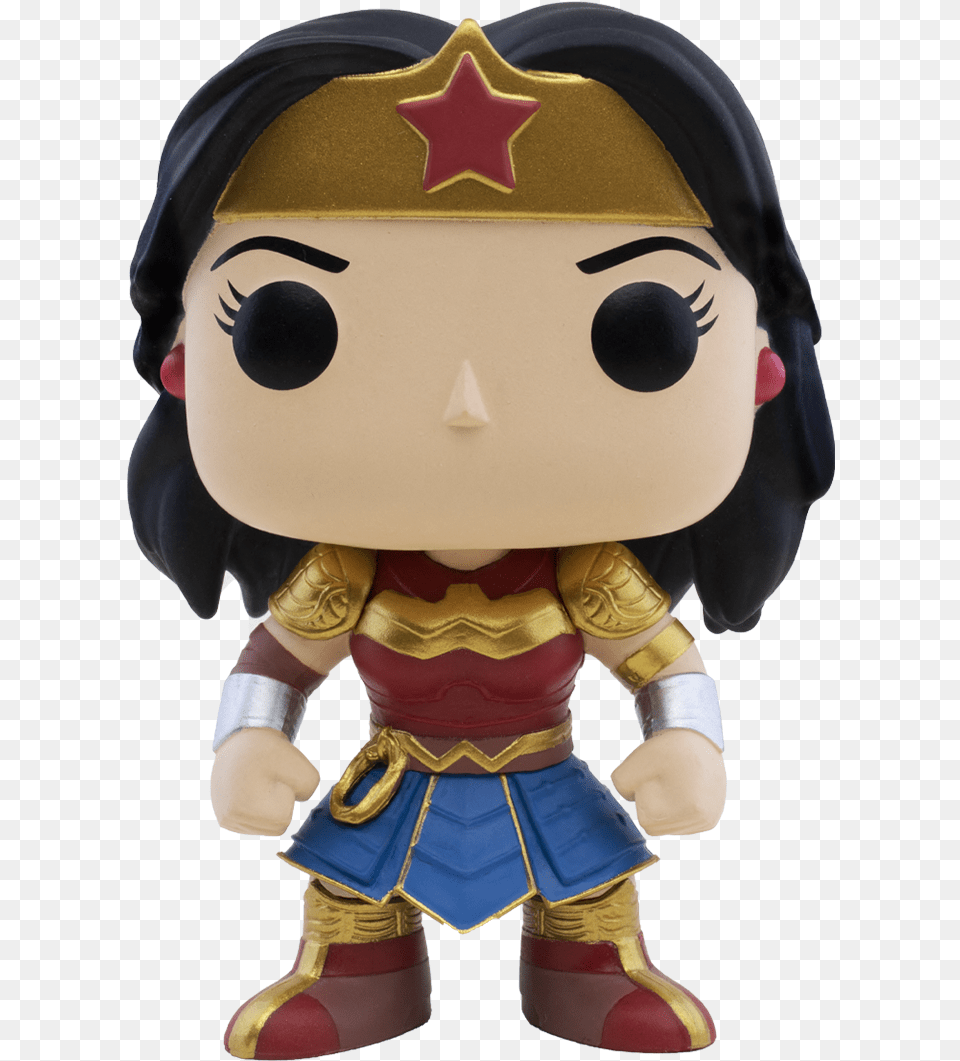 Funko U2013 Tagged Dcu2013 Big Apple Collectibles Wonder Woman Imperial Palace Funko Pop, Doll, Toy, Face, Head Free Transparent Png