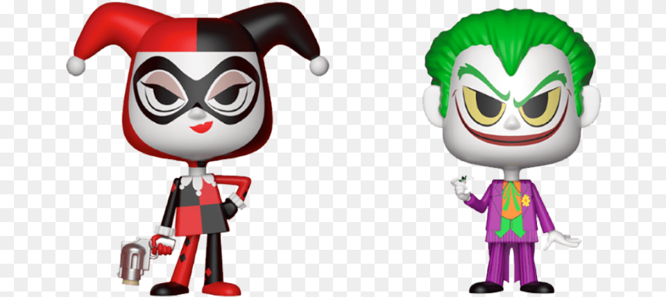 Funko Vynl Harley Quinn Amp The Joker Funko Vynl Dc Harley Quinn And Joker, Baby, Person, Face, Head Free Png Download