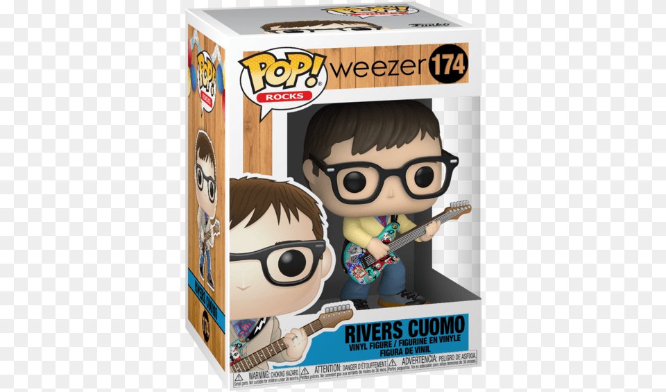Funko Weezer Funko Pop, Musical Instrument, Guitar, Baby, Person Png Image