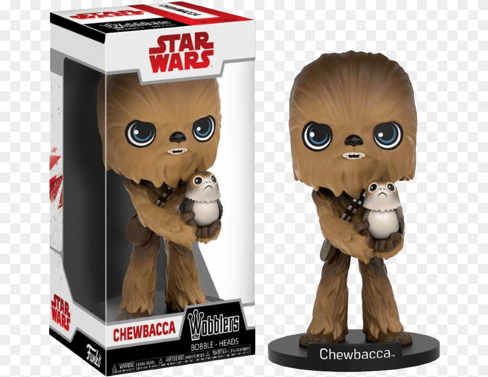 Funko Wobblers Star Wars The Last Jedi Star Wars Porgs Toy, Baby, Figurine, Person, Face Png Image