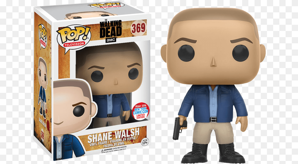 Funkos The Walking Dead, Cardboard, Adult, Person, Man Free Png