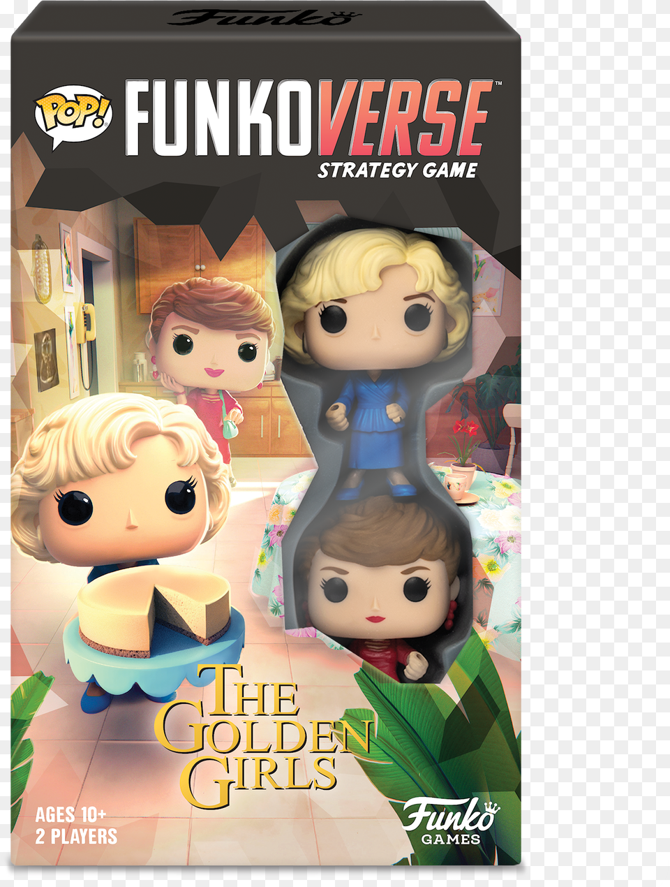 Funkoverse Golden Girls, Book, Doll, Publication, Toy Free Png