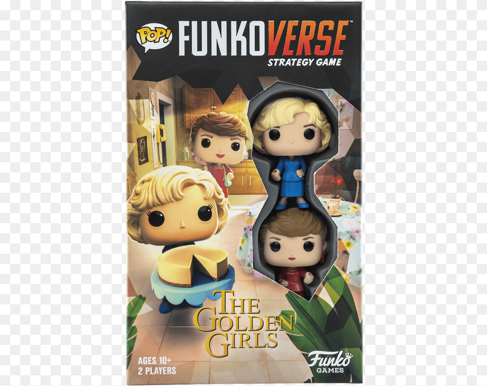 Funkoverse Golden Girls, Book, Publication, Comics, Advertisement Free Png