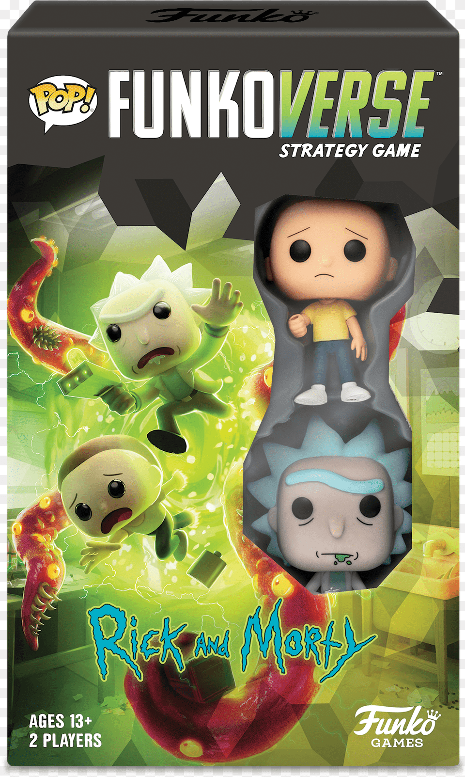Funkoverse Rick And Morty, Doll, Toy, Face, Head Png Image