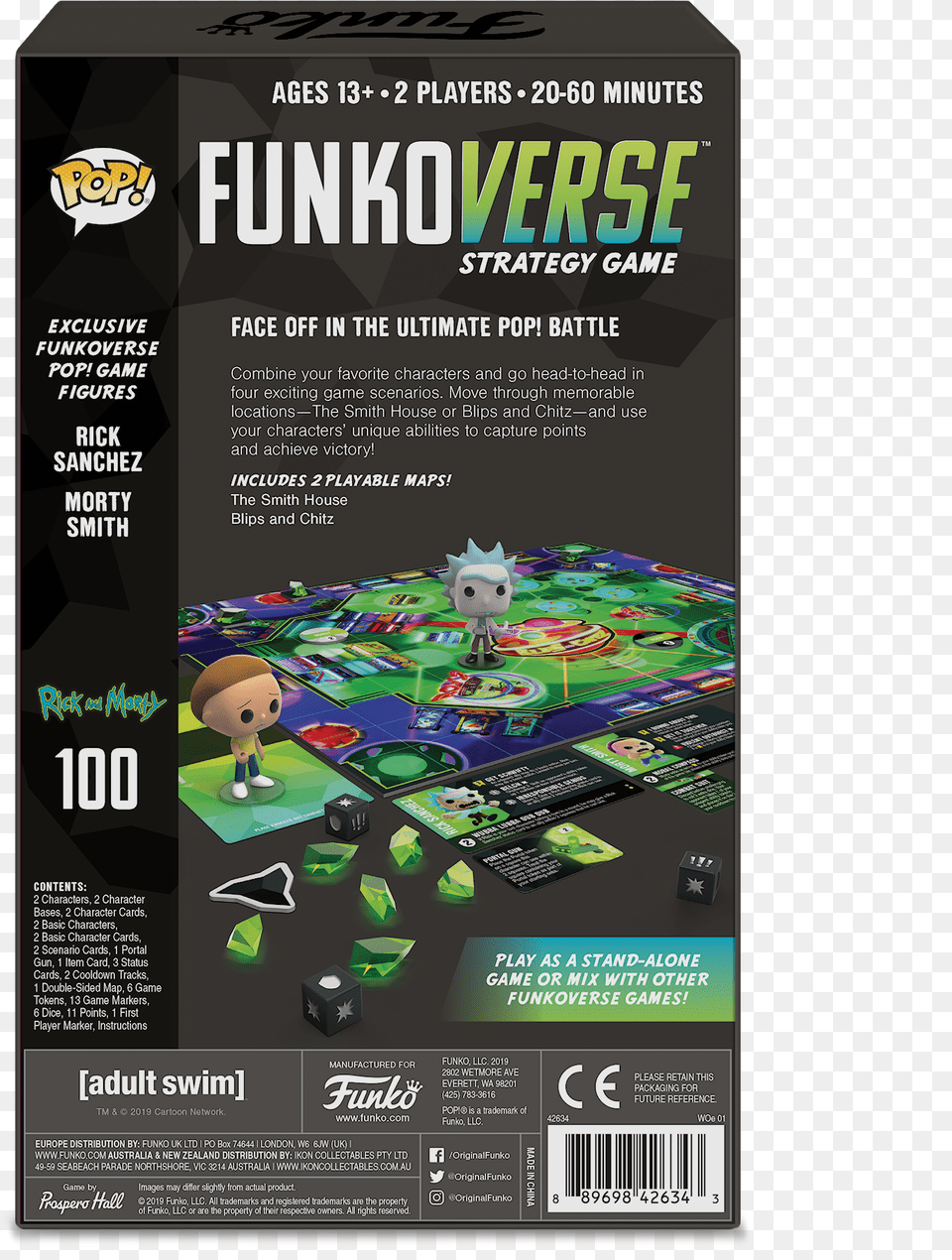 Funkoverse Rick And Morty, Advertisement, Poster, Person Free Png