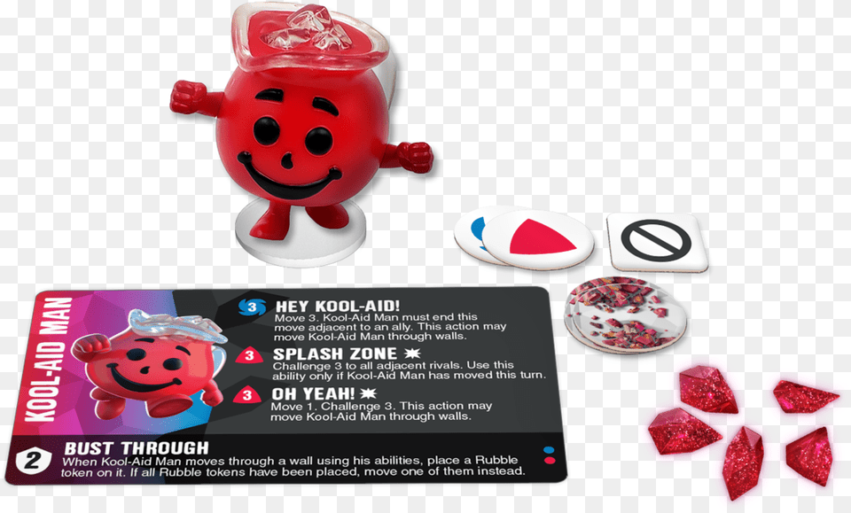 Funkoverse Strategy Game Kool Aid Funko Verse, Toy, Text, Plate Png Image