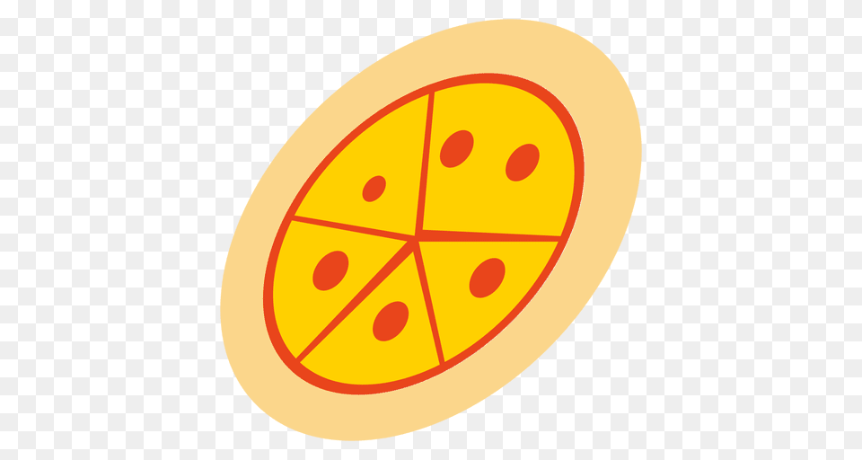 Funky Pizza Cartoon Free Png Download