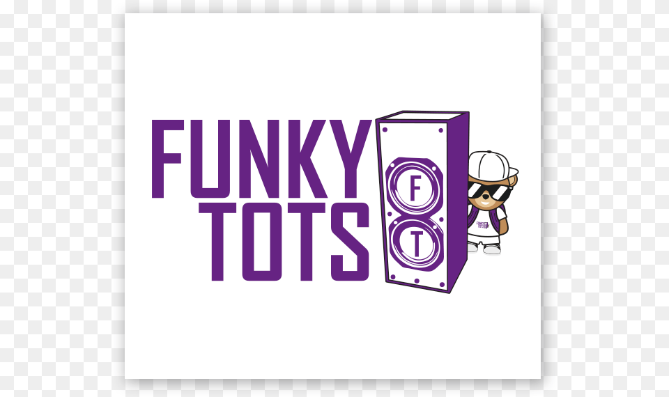 Funky Tots Logo Design For Freedom Factory, Electronics, Speaker, Baby, Person Free Transparent Png