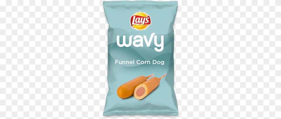 Funnel Corn Dog Be Yummy As A Chip Lay39s Do Frito Lay Lay39s Dill Pickle Potato Chips, Food, Dynamite, Weapon Png Image