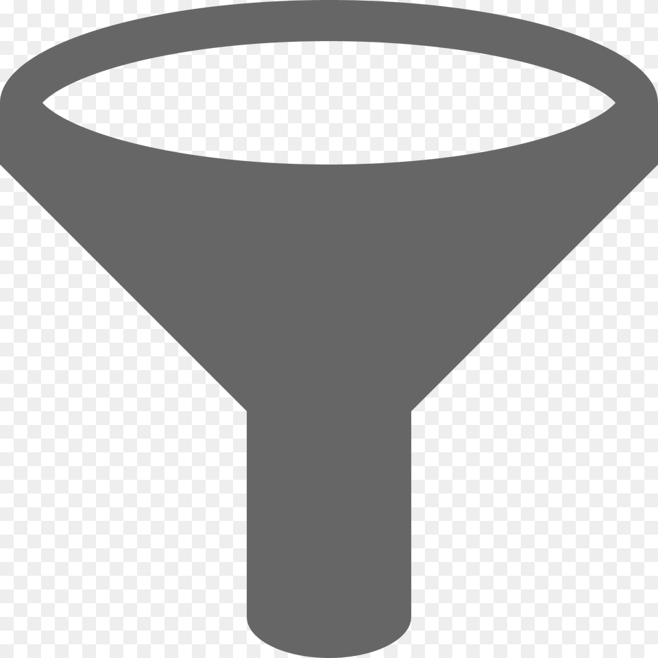 Funnel Gray Icon Transparent Free Png