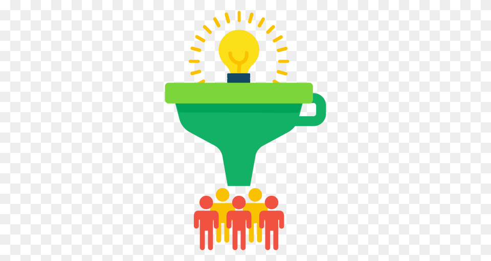 Funnel Idea, Light, Person, Green, Water Free Png