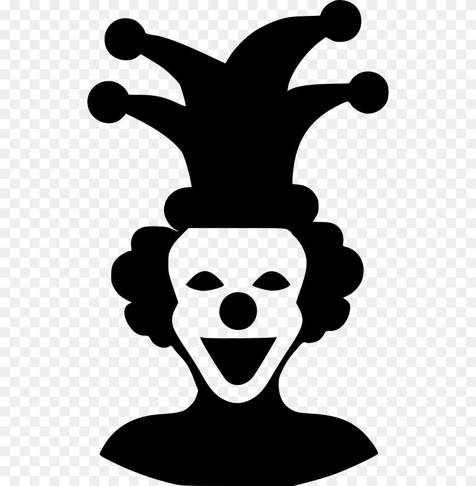 Funny Actor Person Hero Joker Cap Comments Joker With Cap, Stencil, Face, Head, Snowman Png Image