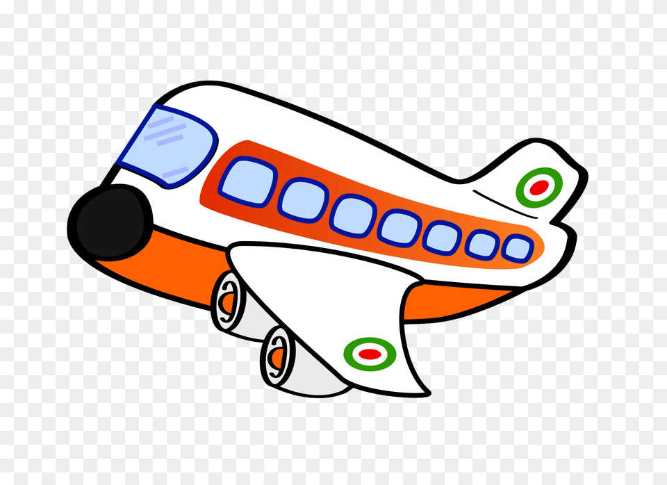 Funny Airplane Clipart Winging, Device, Grass, Lawn, Lawn Mower Free Png