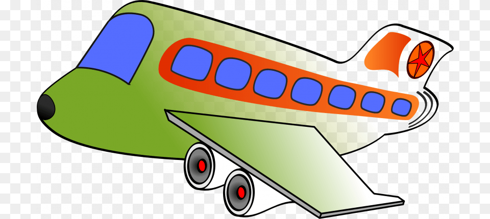 Funny Airplane Jokingart Com Transportation Airplane Clipart, Aircraft, Vehicle, Car Free Png Download