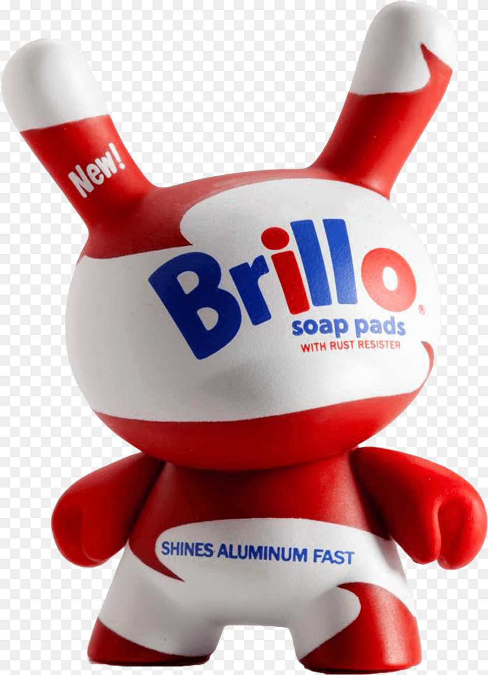Funny Andy Warhol White Brillo Baby Toys Png Image