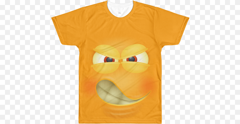 Funny Angry Face T Shirt Funny Angry Emoji Tshirt Anamanaguchi Shirt, Clothing, T-shirt Png