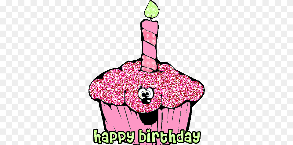 Funny Animated Clip Art Animated Happy Birthday, Cream, Dessert, Food, Icing Free Png