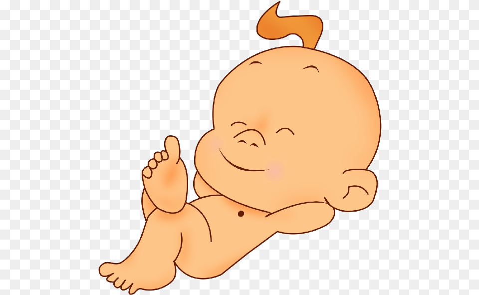 Funny Baby Cartoon Clip Art Baby Cartoon Background, Person, Face, Head Png Image