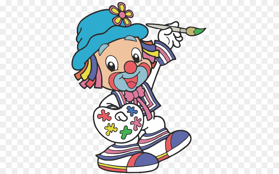Funny Baby Clown Are Free To Copy For Your Personal Use, Performer, Person, Face, Head Png Image