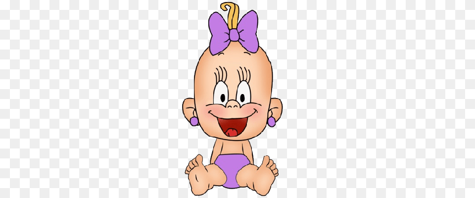 Funny Baby Girl Cartoon Clip Art Images To Use For Your, Person, Face, Head, Toy Free Png