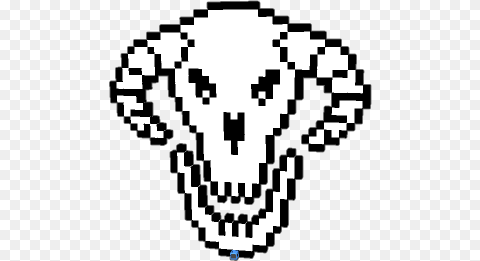 Funny Because A Skull That Talks Line Art Pixel Art, Stencil, Livestock, Qr Code Free Png