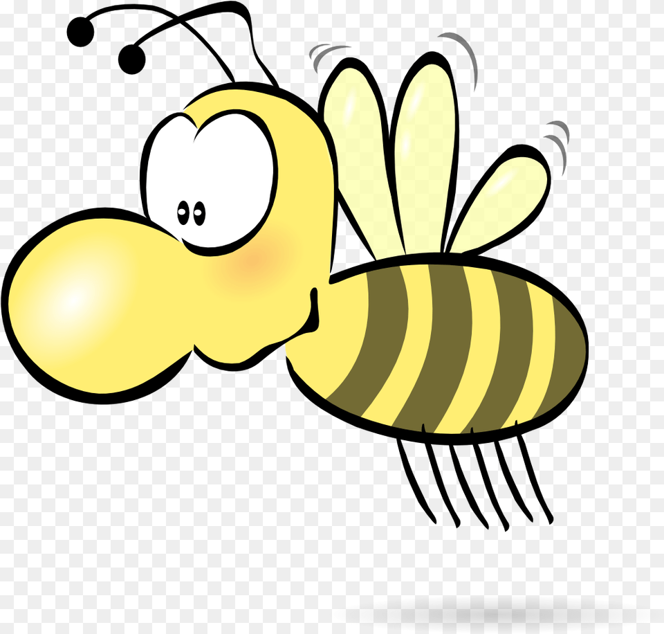 Funny Bee Tattoo Design Bee With A Nose, Animal, Honey Bee, Insect, Invertebrate Free Png Download