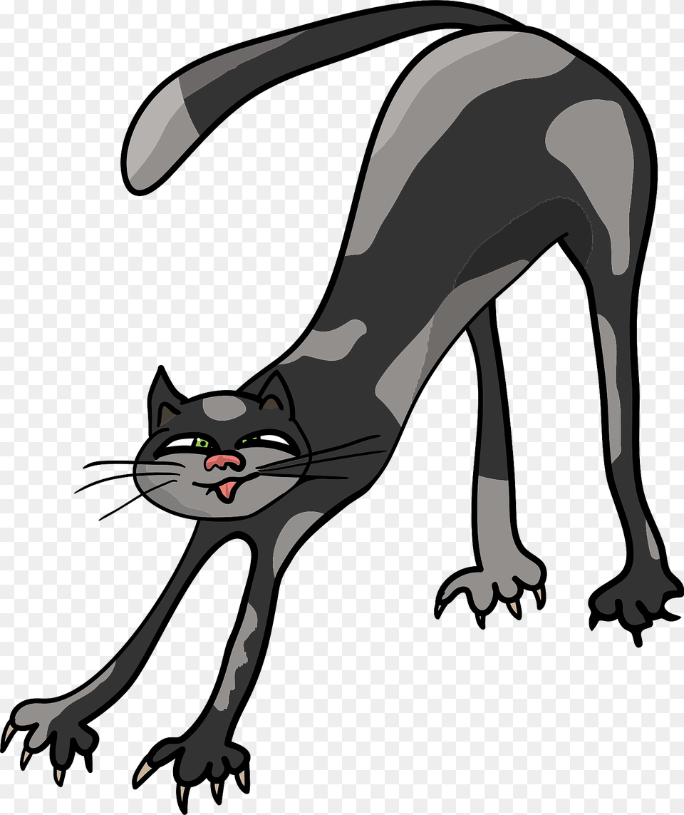 Funny Black Cat Clipart, Electronics, Hardware, Animal, Kangaroo Free Transparent Png