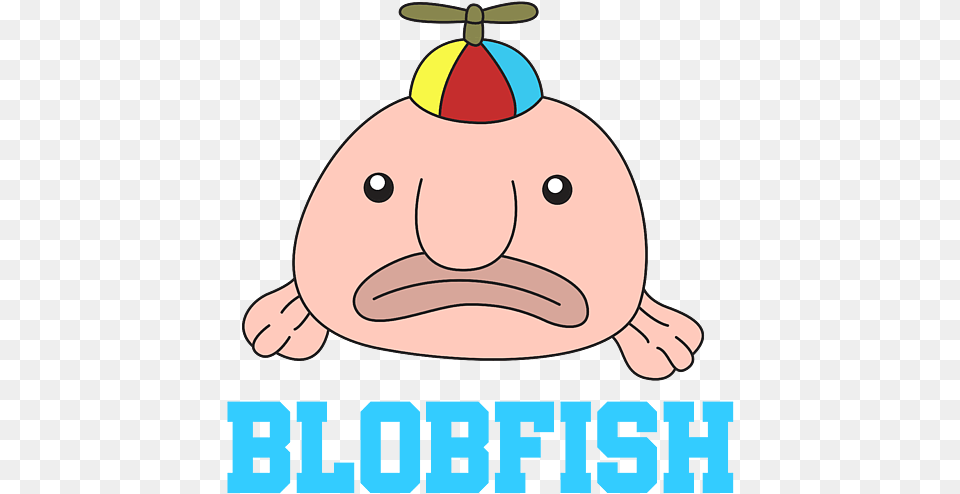 Funny Blobfish Perfect For Fish Lovers Kid Baby Onesie Clip Art, Animal, Mammal, Plush, Toy Free Transparent Png
