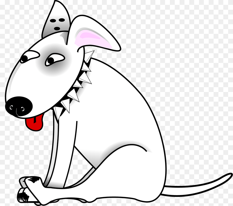 Funny Bull Terrier Clipart, Animal, Fish, Sea Life, Shark Free Png Download