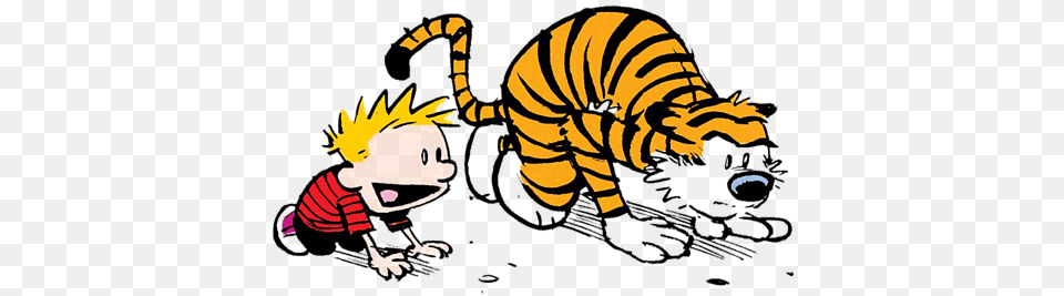 Funny Calvin And Hobbes Memes, Animal, Tiger, Mammal, Wildlife Png