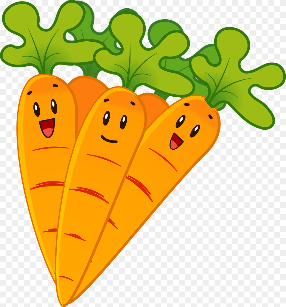 Funny Carrots Clipart, Carrot, Food, Plant, Produce Free Png Download