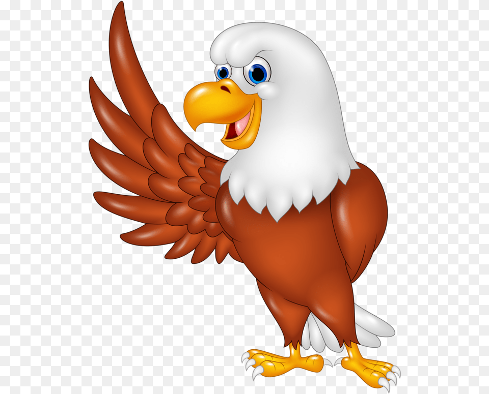 Funny Cartoon Animals Vector Soloveika Eagle Cute Eagle Clipart, Animal, Beak, Bird, Fish Png Image