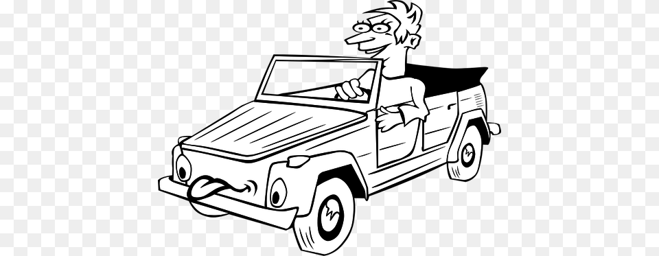 Funny Cartoon Faces Clip Art, Pickup Truck, Transportation, Truck, Vehicle Free Png