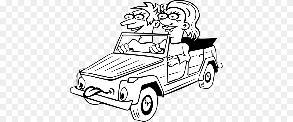 Funny Cartoon Faces Clip Art, Pickup Truck, Transportation, Truck, Vehicle Free Transparent Png