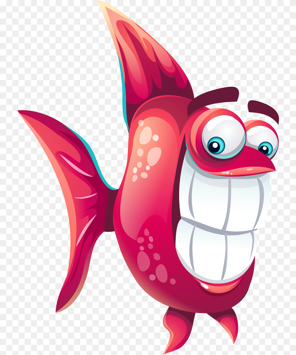 Funny Cartoon Fish Funny Fish Clipart, Animal, Sea Life, Shark Free Transparent Png