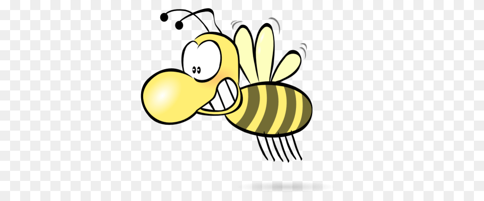 Funny Clipart, Animal, Bee, Honey Bee, Insect Free Transparent Png