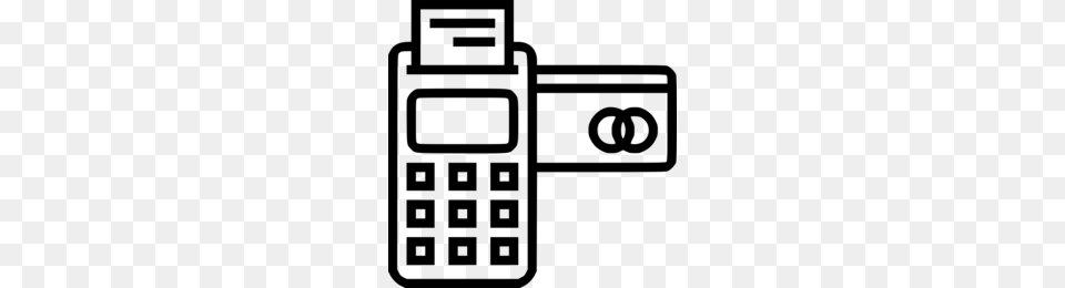 Funny Credit Card Machine Clipart, Electronics, Calculator Free Png Download