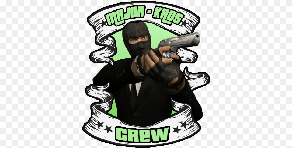 Funny Crew Logo Firearms, Firearm, Weapon, Gun, Handgun Free Png