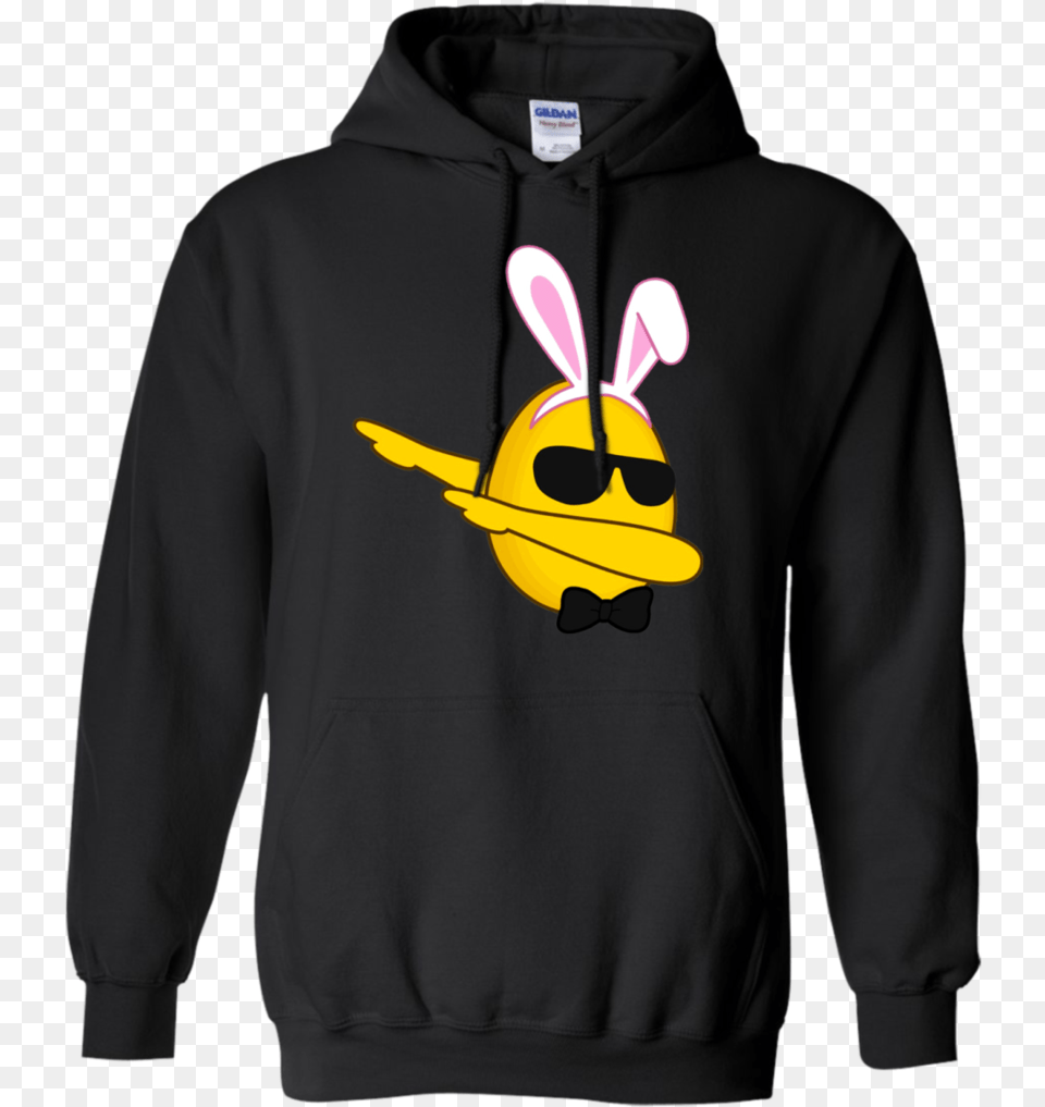 Funny Dabbing Emoji Bunny Easter Shirt Cute Dab Emoji, Clothing, Hoodie, Knitwear, Sweater Png