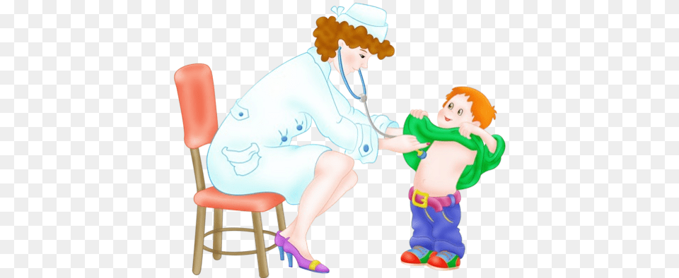Funny Doctor, Baby, Person, Adult, Woman Png Image