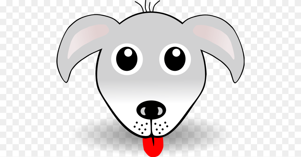 Funny Dog Face Grey Cartoon Clip Arts For Web, Body Part, Mouth, Person, Tongue Png