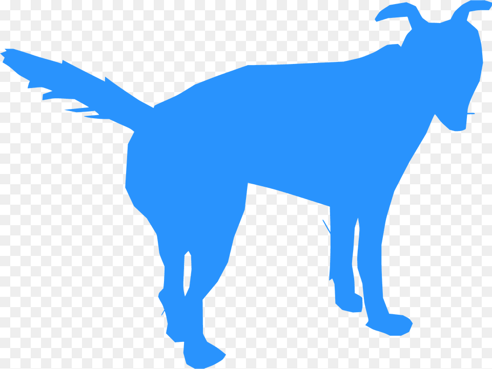 Funny Dog Silhouette, Animal, Goat, Livestock, Mammal Free Transparent Png