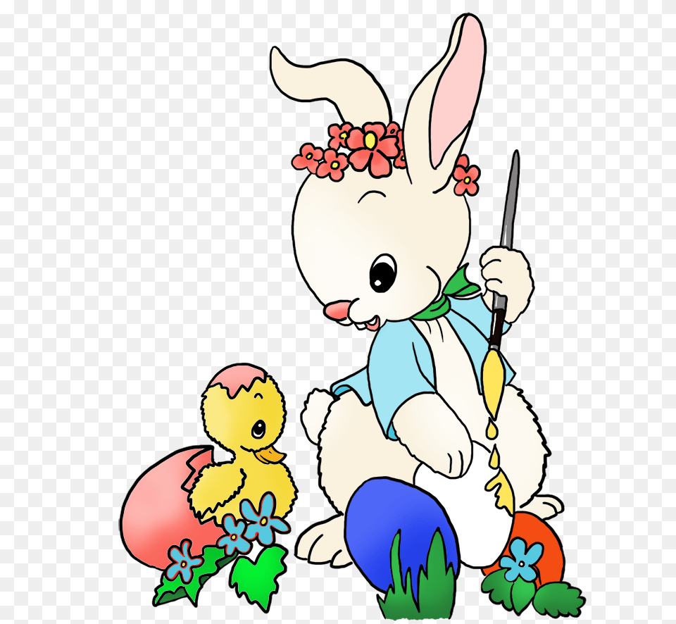 Funny Easter Bunny Clipart, Baby, Person, Cartoon, Face Png