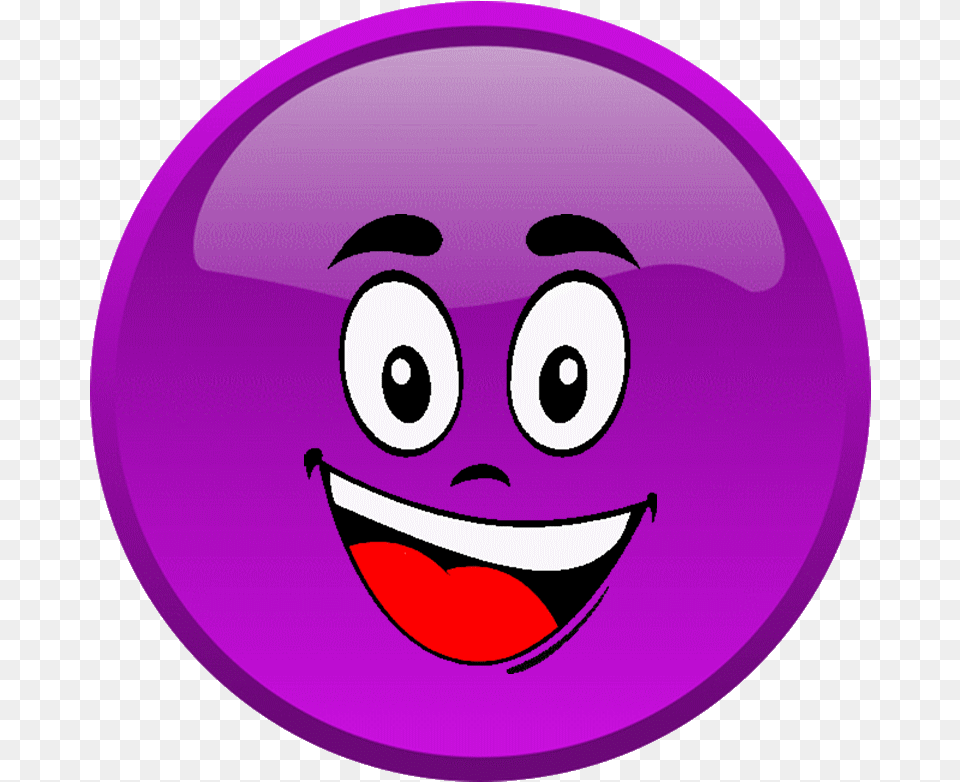 Funny Emoji Faces Smiley Violet, Purple, Badge, Logo, Symbol Png