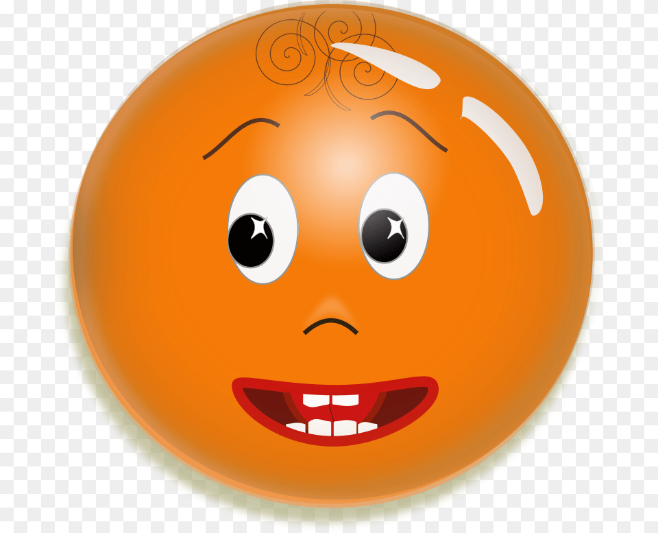 Funny Face, Sphere, Plate Png Image